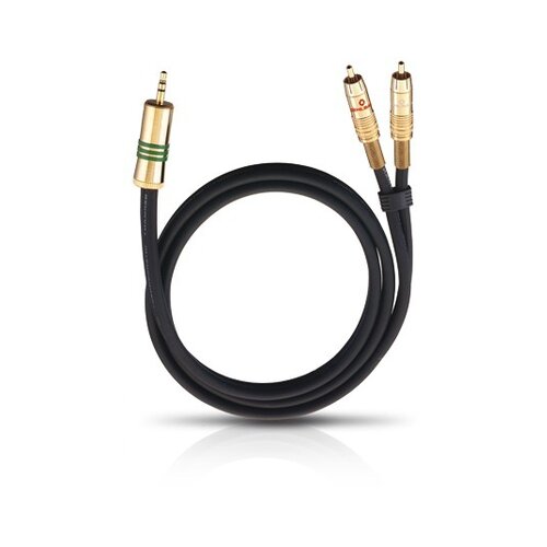 Oehlbach OB 2056 Y-Adapter 1x1,0 m 3,5mm stereo/2 RCA Slike