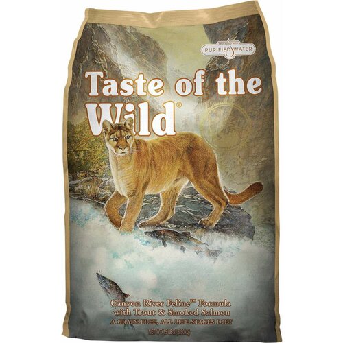 Taste Of The Wild hrana za mačke Canyon River Feline - pastrmka i dimljeni losos 2kg 2+1 GRATIS! Cene