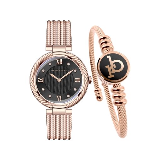 Roccobarocco Ručni sat ROYAL SET RB.4469S-04M Cene