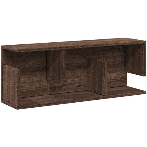 Maison Chic Stenska omarica - Zidna omarica 80x20x30 cm rjavi hrast inženirski les iu958, (22063136) Slike