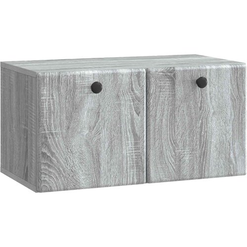 TV ormar za zid 59,5 x 31 x 30 cm Siva Sonoma Konstruirano drvo Cene