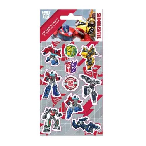 Luna Set 3D napihnjenih nalepk Roboti Transformerji na listu 10 x 22 cm Cene