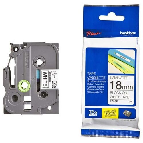 Brother VRPCA P-TOUCH TZE241 18mm white/black Cijene