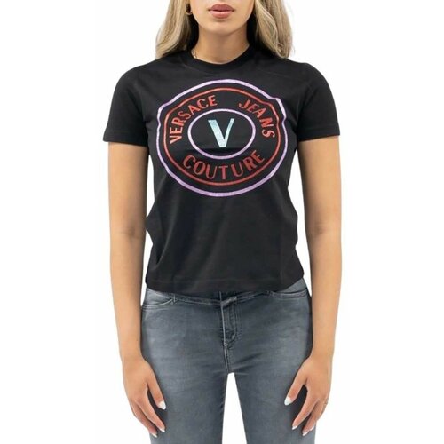 Versace Jeans Couture - - Ženska logo majica Cene