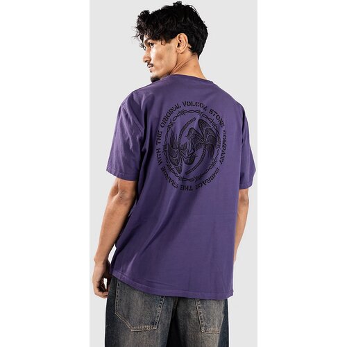 Volcom Circlepalm Pw T-shirt dark purple Cene