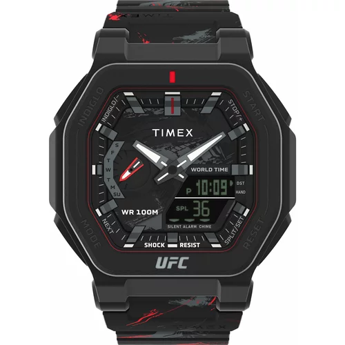 Timex Ročna ura TW2V85300 Black