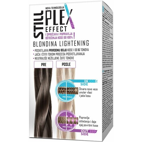 Still plex effect blondina lightening za posvetljivanje kose Slike