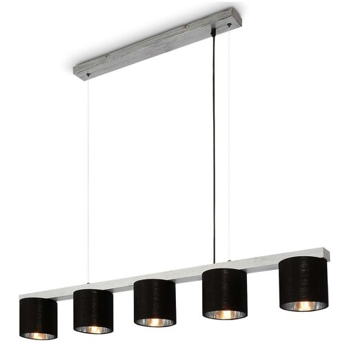 BRILONER Luster na sajli LURI 5xE14/25W/230V, od kaučukovog drveta Cene