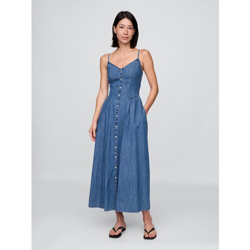 GAP Denim maxi dress with pockets - Women&amp;#039;s Slike