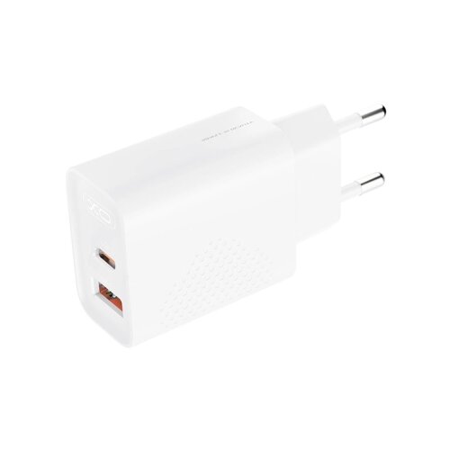 XO Charger L163 USB-A 18W + USB-C 30W Fast Charger 18W Slike