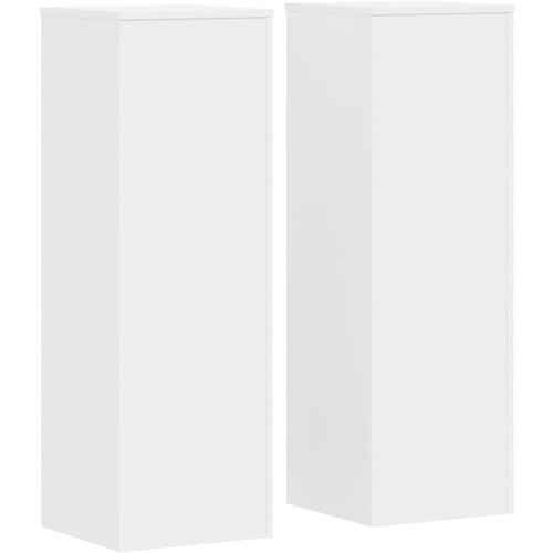 vidaXL Stalci za biljke 2 kom bijeli 33x33x100 cm konstruirano drvo Cijene