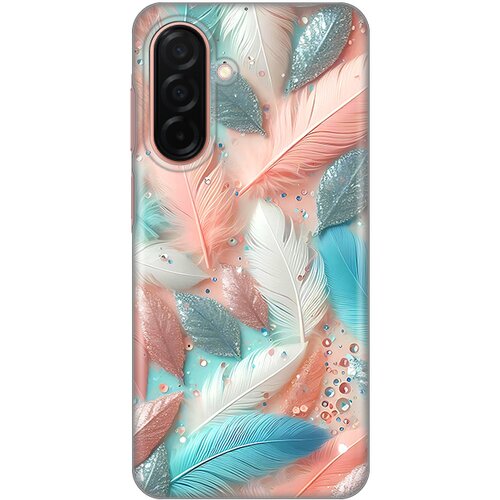  torbica silikonska print za samsung A266B galaxy A26 5G pastel feathers Cene