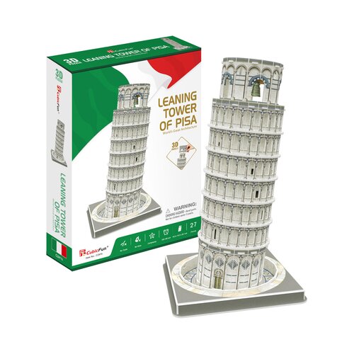 Cubicfun PUZZLE LEANING TOWER OF PISA C241h Slike