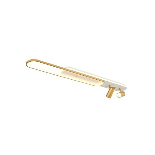 Opviq Zidna lampa 3000K, 75W LED, Bijelo-zlatna Cene