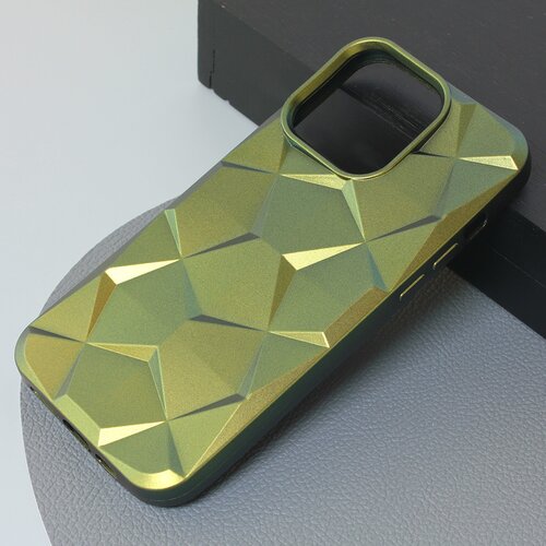  torbica shiny diamond za iphone 15 pro max 6.7 maslinasto zelena Cene