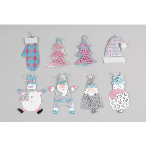 Other novogodišnji ukras metalni više dezena Cene