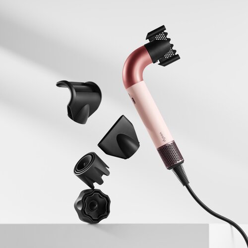 Dyson HD17 supersonic r ceramic pink/rose gold straight+wavy fen za kosu Slike