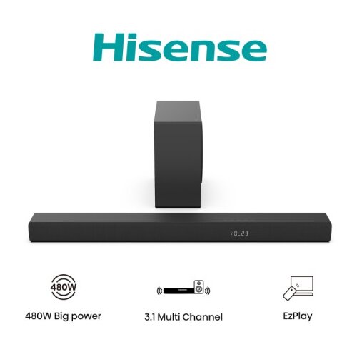 Hisense HS3100 soundbar sa subwooferom crni Cene