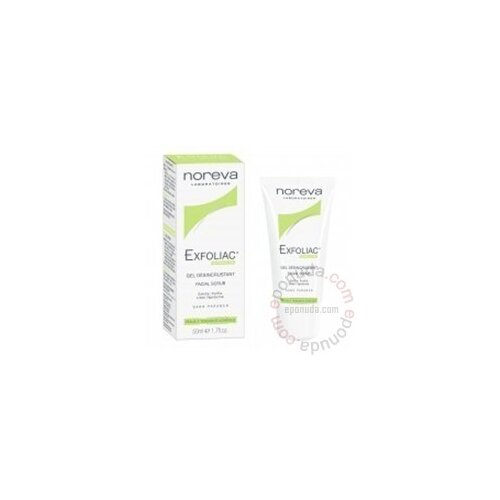 Noreva Exfoliac Piling za lice za masnu kožu 50ml Slike