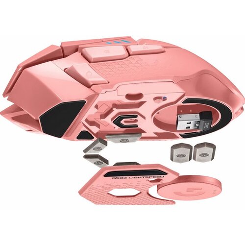Logitech G502 lightspeed wireless pink 910-007215 Slike