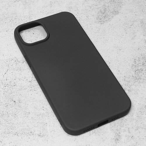 maska nano silikon za iphone 14 6.7 plus crna Slike