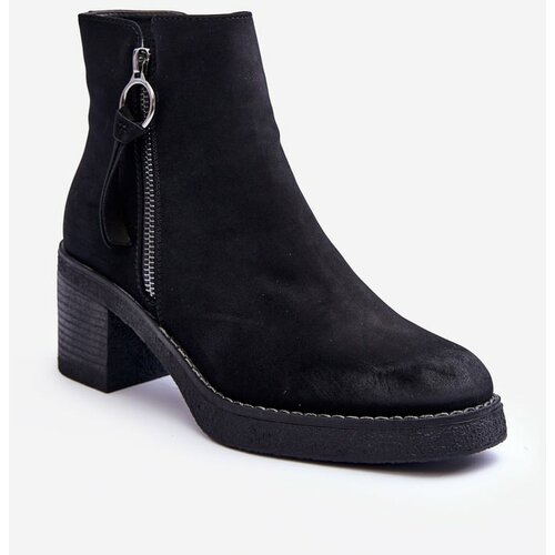 Kesi Leather classic shoes women's black Limoso Slike