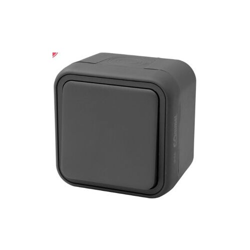  Sklopka jednopolna instalacijska 10A 250V IP55 antracit 043-101 Commel Slike