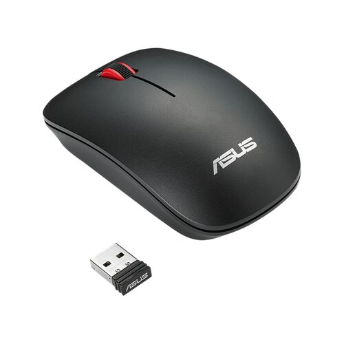Asus WT300 bežični optički mi&amp;scaron;, crna/crvena Slike