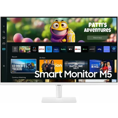 Samsung Monitor 27" LS27CM501EUXDU, VA, HDR10, 2xHDMI, 2xUSB-A, Zvučnici, Smart, Full HD