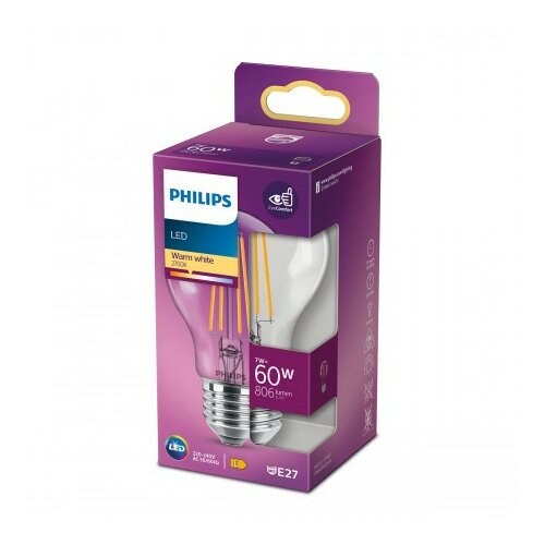 Philips LED sijalica 60w a60 e27 ww, 929001387395, ( 17931 ) Cene