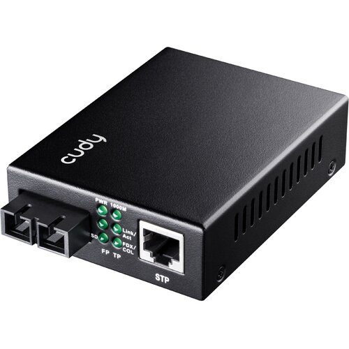 Cudy Consor 10/100/1000m Gigabit Ethernet Media Converter, (21408339) Slike