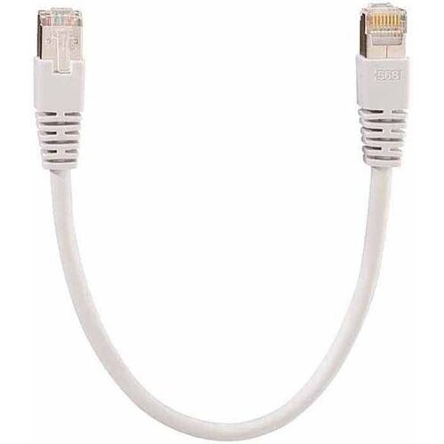 Rutenbeck 23510201 RJ45 omrežni kabel\, Patch kabel cat 5e S/FTP 0.35 m siva za&amp;scaron;čiten 1 kos, (20415183) Slike