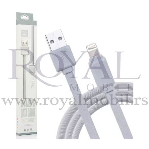 Remax usb fast data cable  1000m RC-008i iphone lightning sivi --S48 Cene