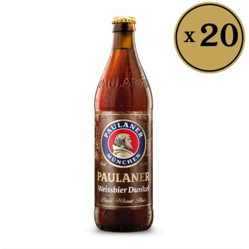 Paulaner Pivo Veissbier Dunkel, 0.5l, 20 komada Slike