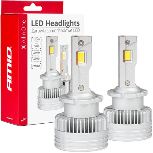 Amio Auto sijalica D2S D2R D4S D4R LED 6000K CANBUS X AllinOne Cijene