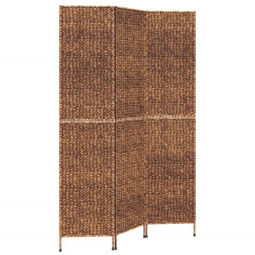 Maison Chic Paravan - Sobne pregrade s 3 paneli rjav 122x180 cm vodna hijacinta, (22111550) Cene