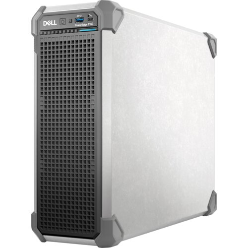 DELL EMC PowerEdge T160, 3x3.5"+2x2.5" SATA, Xeon 6 6315P 2.8G 4C/4T, 16GB UDIMM 5600 ECC, 480GB SSD SATA RI, iDRAC9 Ent, 300W PSU, TPM 2.0 V6, BCM 5720 DP 1GbE, No RAID, No OS, Tower, 3Y Par Cene