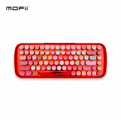 MOFII bt mehanička tastatura u crvenoj boji (SK-645BTWRD) Slike