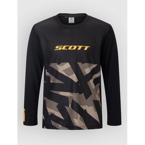 Scott Vertic Delta Kids Long Sleeve Tech Tee black Slike