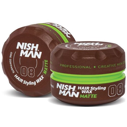 Nishman 08 stiling vosek za kratke lase z mat učinkom 150 ml Cene