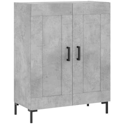 Maison Chic Komoda - Predalnik betonsko siva 69,5x34x90 cm inženirski les, (21721830) Cene