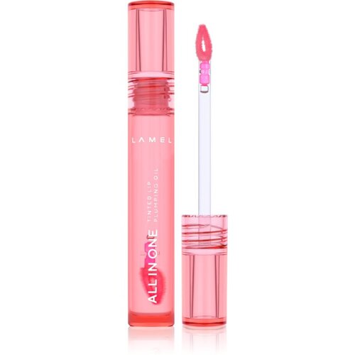 LAMEL All in One Lip Tinted Plumping Oil tonirajuće ulje za usne za povećanje volumena № 401 Peachy 3 ml Cijene