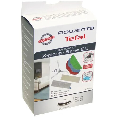 Rowenta Dodatki za sesalnik ZR793000 2 krtači + HEPA filter + 3 krpe, (5000543588) Slike