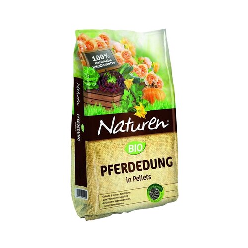 Naturen organsko stajsko gnojivo u obliku peleta (20 kg, sadržaj je dovoljan za: 200 m&amp;sup2;) Slike