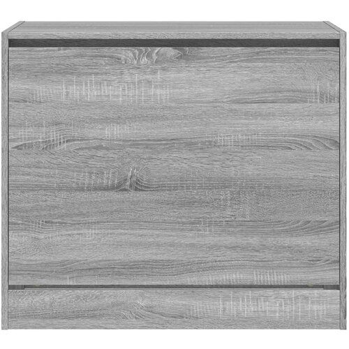  za cipele sivi hrast 80x42x69 cm konstruirano drvo Slike