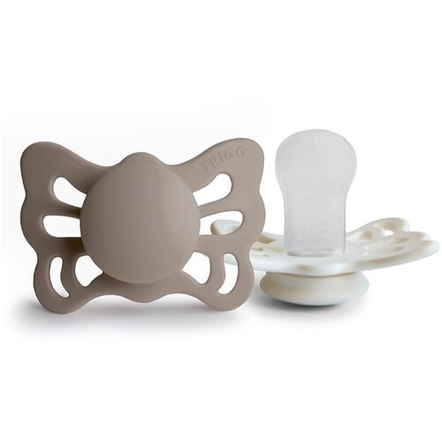 FRIGG&amp;reg; Butterfly Size 1:0-6 months duda Portobello/Cream 2 kom Slike