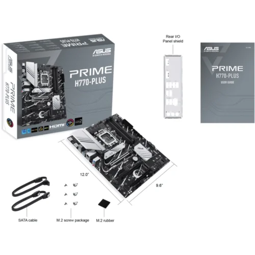 Asus MB Prime H770-PLUSIntel H770;LGA 1700;4xDDR53xM.2, VGA,HDMI,DP;2.5Gb LAN;ATX