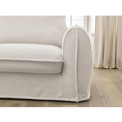 Bobochic Paris Bež sedežna garnitura za spanje/raztegljiva 216 cm Archimede &amp;ndash; Slike