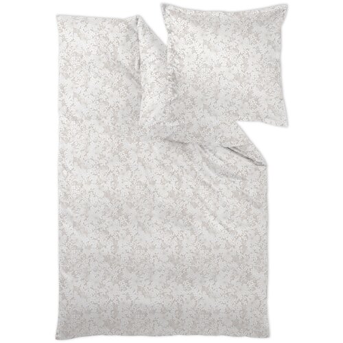 Curt Bauer posteljnina cosy 140/200 cm damast rjavosiva Slike