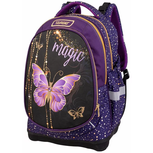 Target Ergonomski šolski nahrbtnik Superlight 2 Face Petit Mystical Butterfly